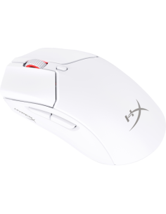 HyperX Pulsefire Haste 2: ratón gaming inalámbrico (blanco) 2