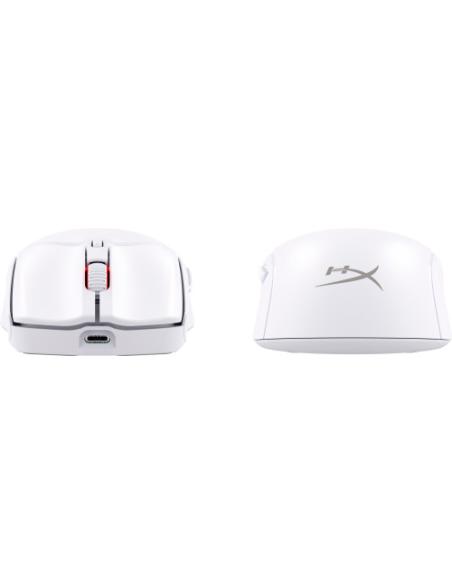 HyperX Pulsefire Haste 2: ratón gaming inalámbrico (blanco)