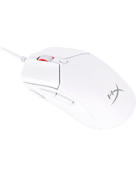 HyperX Pulsefire Haste 2: ratón gaming (blanco)