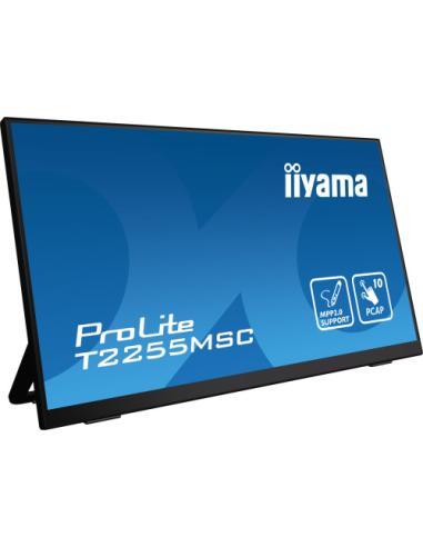 MONITOT IIYAMA 22" TACTIL CAPACITIVO, T2255MSC-B1, IPS, 60HZ, 5 MS, HDMI, USB, DISPLAYPORT, ALT, VESA 100 x 100