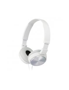 AURICULARES C/MICROFONO SONY / BLANCO / JACK 3.5mm / DISEÑO PLEGABLE / MDRZX310APW