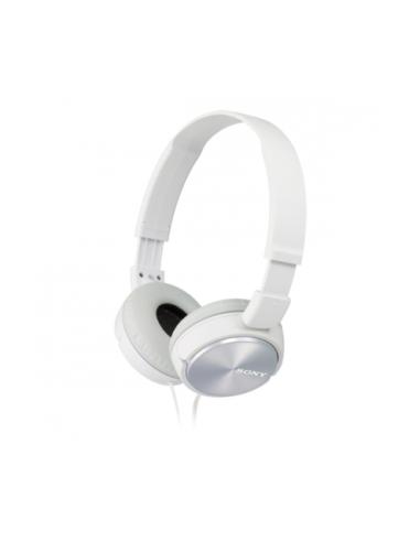 AURICULARES C/MICROFONO SONY / BLANCO / JACK 3.5mm / DISEÑO PLEGABLE / MDRZX310APW