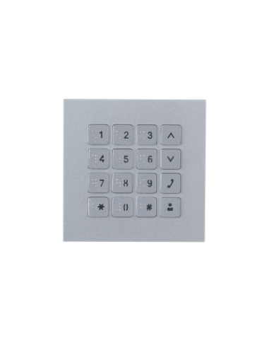 (DHI-VTO4202F-MK) DAHUA MÓDULO CON TECLADO PARA VIDEOPORTERO EXTERIOR MODULAR SERIE VTO4202F 100X100MM