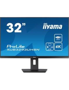 MONITOR IIYAMA 32" XUB3293UHSN-B5, IPS, 60HZ, 4 MS, HDMI, USB, USB-C, DISPLAYPORT, ALT, REG ALT, GIRO, INCL