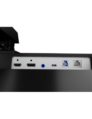 MONITOR IIYAMA 32" XUB3293UHSN-B5, IPS, 60HZ, 4 MS, HDMI, USB, USB-C, DISPLAYPORT, ALT, REG ALT, GIRO, INCL