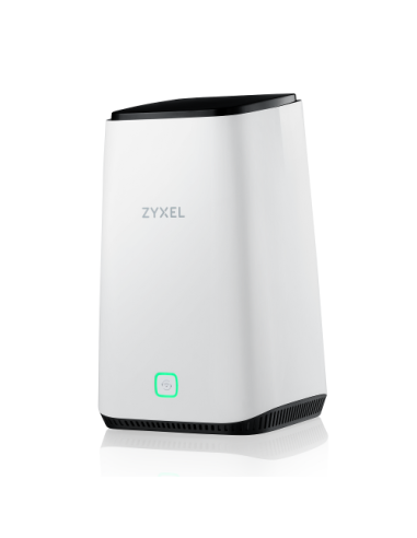 Zyxel FWA510 router inalámbrico Multi-Gigabit Ethernet Tribanda (2,4 GHz/5 GHz/5 GHz) 5G Negro, Blanco