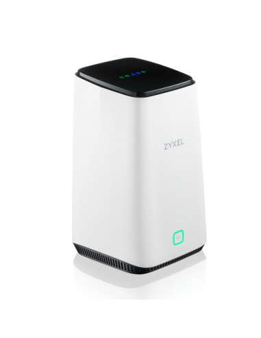 Zyxel FWA510 router inalámbrico Multi-Gigabit Ethernet Tribanda (2,4 GHz/5 GHz/5 GHz) 5G Negro, Blanco