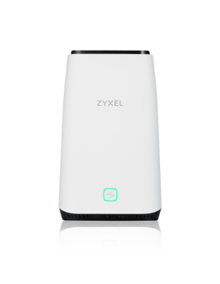 Zyxel FWA510 router inalámbrico Multi-Gigabit Ethernet Tribanda (2,4 GHz/5 GHz/5 GHz) 5G Negro, Blanco