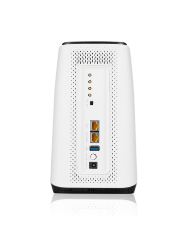 Zyxel FWA510 router inalámbrico Multi-Gigabit Ethernet Tribanda (2,4 GHz/5 GHz/5 GHz) 5G Negro, Blanco