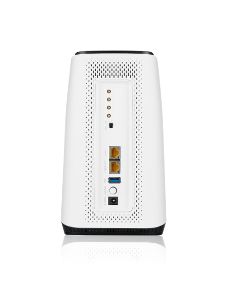 Zyxel FWA510 router inalámbrico Multi-Gigabit Ethernet Tribanda (2,4 GHz/5 GHz/5 GHz) 5G Negro, Blanco