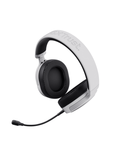 Trust GXT 498 Forta Auriculares Alámbrico Diadema Juego Negro, Blanco