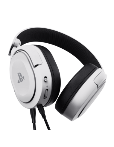 Trust GXT 498 Forta Auriculares Alámbrico Diadema Juego Negro, Blanco