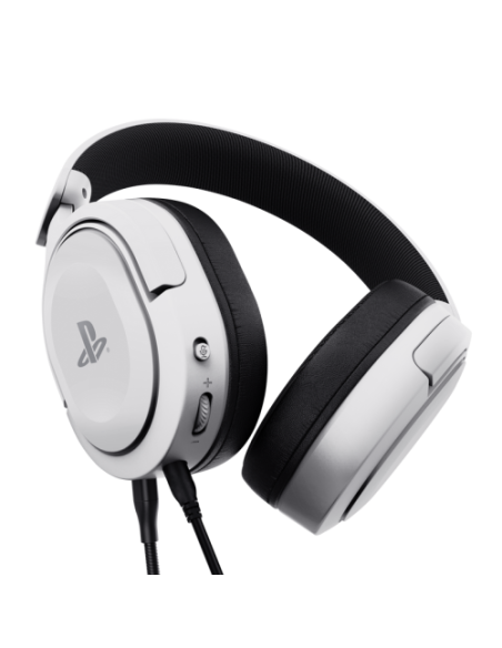 Trust GXT 498 Forta Auriculares Alámbrico Diadema Juego Negro, Blanco