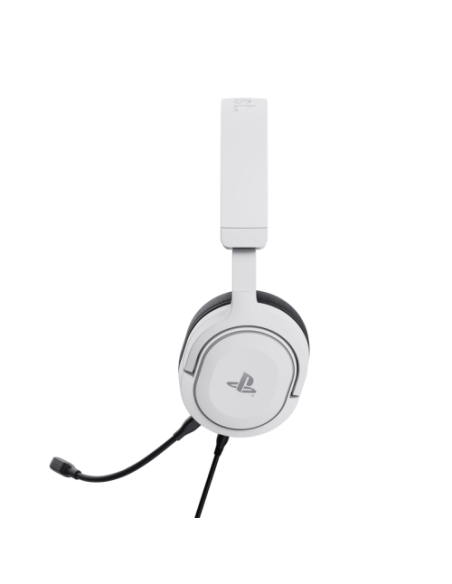 Trust GXT 498 Forta Auriculares Alámbrico Diadema Juego Negro, Blanco
