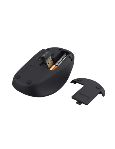 Trust TM-201 ratón mano derecha RF inalámbrico Óptico 1600 DPI