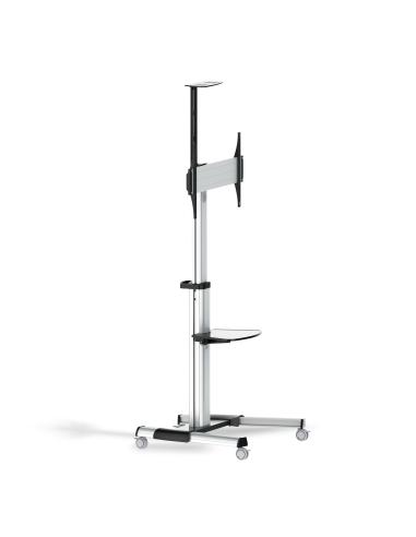 SOPORTE DE SUELO CON RUEDA TV 37-70 NEGRO TOOQ FS1870M-B