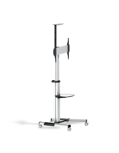 SOPORTE DE SUELO CON RUEDA TV 37-70 NEGRO TOOQ FS1870M-B