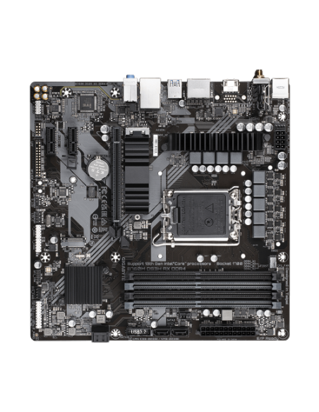 Gigabyte B760M DS3H AX DDR4 placa base Intel B760 Express LGA 1700 micro ATX
