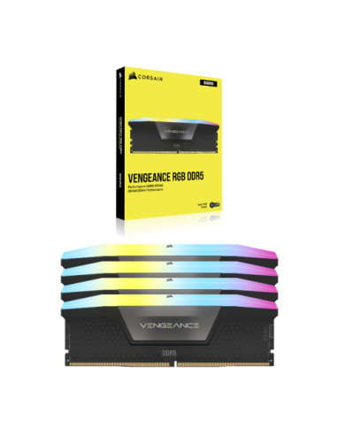 Corsair Vengeance RGB CMH192GX5M4B5200C38 módulo de memoria 192 GB 4 x 48 GB DDR5 5200 MHz