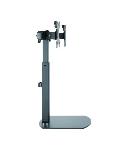 SOPORTE DE MESA MONITORTV GIRA INCLIN 2 BRAZOS 17-27 NEGRO TOOQ DB1727TN-B
