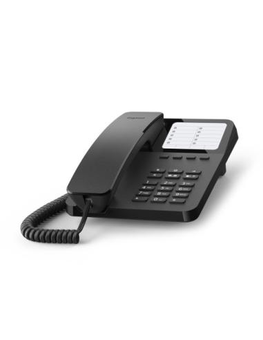 Gigaset DESK 400 Teléfono analógico Negro