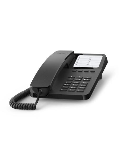 Gigaset DESK 400 Teléfono analógico Negro