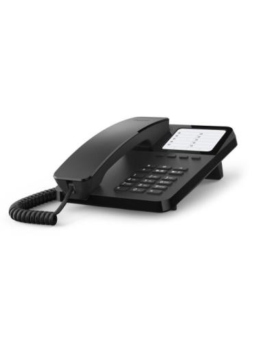 Gigaset DESK 400 Teléfono analógico Negro
