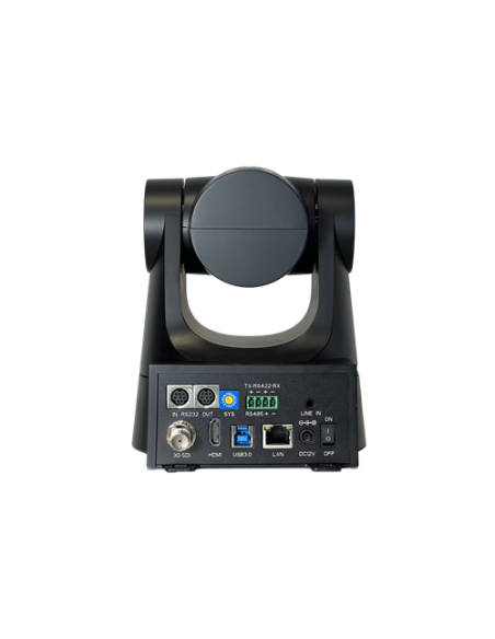 LAIA BROADCASTER (BRC-412/B) CÁMARA PTZ 4K, USB 3.0, HDMI, SDI, NDI, LAN, 12X. CON SEGUIMIENTO. COLOR NEGRO