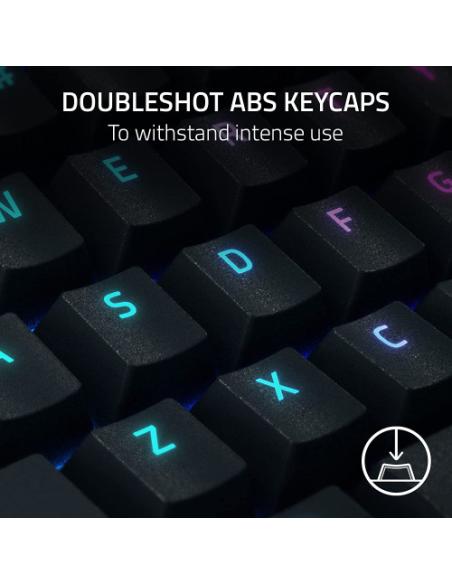 TECLADO RAZER BLACKWIDOW V4 PRO GREEN SWITCH (USA) (RZ03-04680100-R3M1)