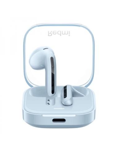 AURICULARES C/MICROFONO XIAOMI REDMI BUDS 6 ACTIVE AZUL CLARO / TWS / BLUETOOTH 5.4 / CANCELACION DE RUIDO / 475 mAh / BHR8394GL