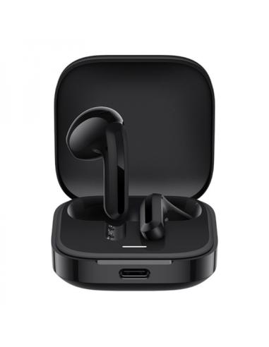 AURICULARES C/MICROFONO XIAOMI REDMI BUDS 6 ACTIVE NEGRO / TWS / BLUETOOTH 5.4 / CANCELACION DE RUIDO / 475 mAh / BHR8396GL