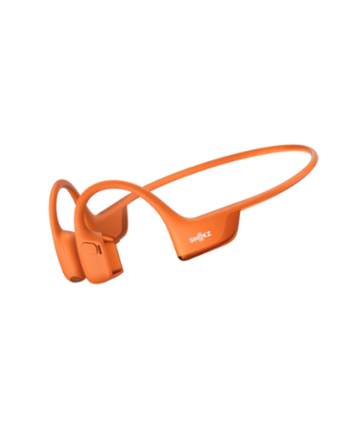 AURICULARES DEPORTIVOS SHOKZ OPENRUN PRO 2 ORANGE / CONDUCCION OSEA / C/MICROFONO DUAL CANCELACION DE RUIDO / 12 HORAS AUTONOMIA
