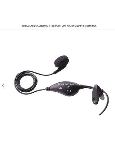 AURICULAR MOTOROLA NTN8870DR CON MICROFONO PTT