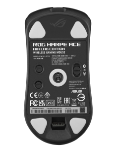 ASUS ROG Harpe Ace Aim Lab Edition ratón Ambidextro RF Wireless + Bluetooth + USB Type-A Óptico 36000 DPI 2