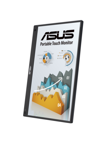 ASUS ZenScreen MB16AHT 39,6 cm (15.6") 1920 x 1080 Pixeles Full HD Pantalla táctil Negro