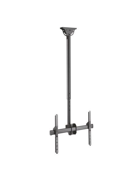 SOPORTE TV MONITOR AISENS TECHO PRO GIRA INCL EXTEN 50KG 37-70 NEGRO CT70TSLE-033