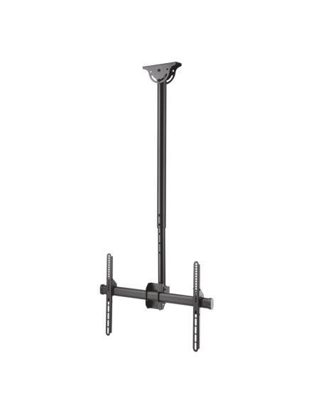SOPORTE TV MONITOR AISENS TECHO PRO GIRA INCL EXTEN 50KG 37-70 NEGRO CT70TSLE-033