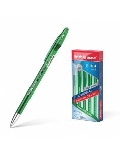 BOLÍGRAFO DE GEL R-301 ORIGINAL GEL 0.5, COLOR DE LA TINTA: VERDE ERICH KRAUSE 45156