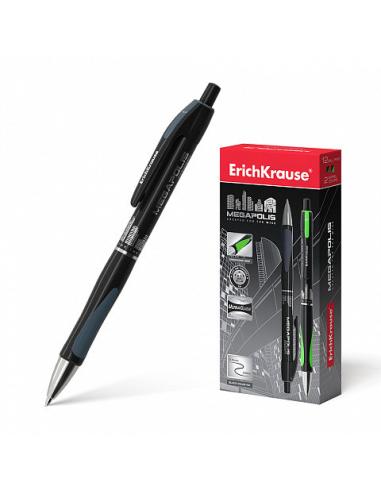 BOLÍGRAFO DE BOLA AUTOMÁTICO MEGAPOLIS CONCEPT, COLOR DE LA TINTA: NEGRO ERICH KRAUSE 32