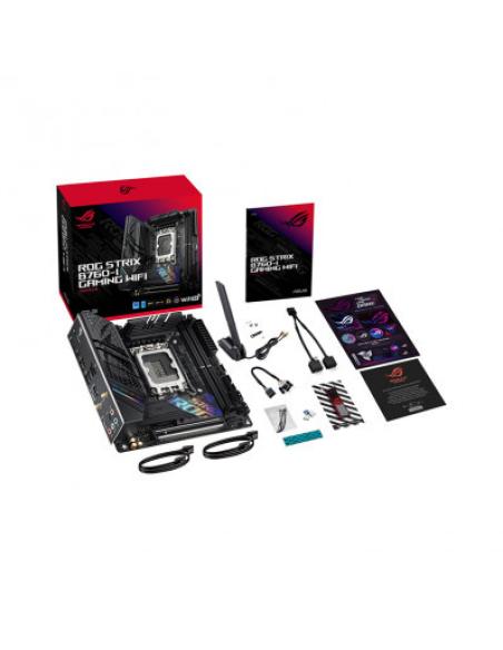 PLACA ASUS ROG STRIX B760-I GAMING WIFI,INTEL,1700,B760,4DDR5,WIFI,ITX