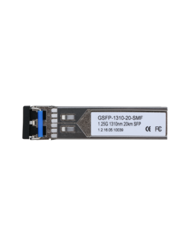 (GSFP-1310-20-SMF) DAHUA TRANSCEPTOR DE FIBRA MODULO SM, DOBLE FIBRA, 1310/1310NM, 20KM