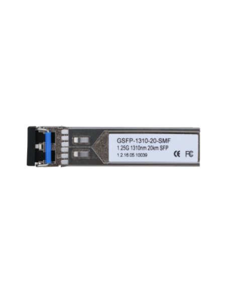 (GSFP-1310-20-SMF) DAHUA TRANSCEPTOR DE FIBRA MODULO SM, DOBLE FIBRA, 1310/1310NM, 20KM