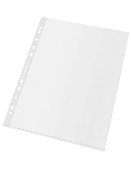 CAJA 50 FUNDAS POLIPROPILENO MULTITALADRO REFORZADA PIEL NARANJA A4 RECYCLE 100 MICRAS ESSELTE 627501