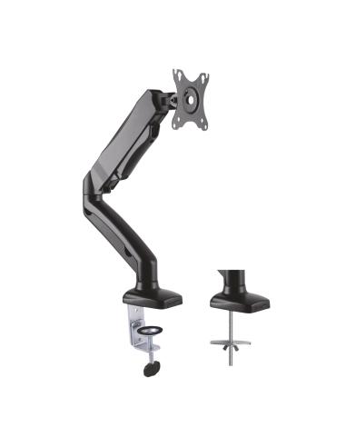 SOPORTE TV MONITOR AISENS MESA PRO GIRA INCL 65KG 3PIV1BRAZ 17-32 NEG DT27TSR-043