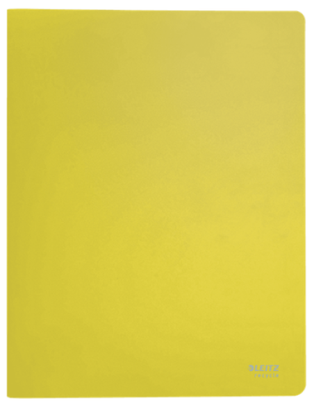CARPETA POLIPROPILENO CON 40 FUNDAS A4 RECYCLE AMARILLO LEITZ 46770015