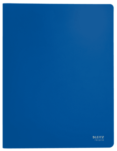 CARPETA POLIPROPILENO CON 20 FUNDAS A4 RECYCLE AZUL LEITZ 46760035