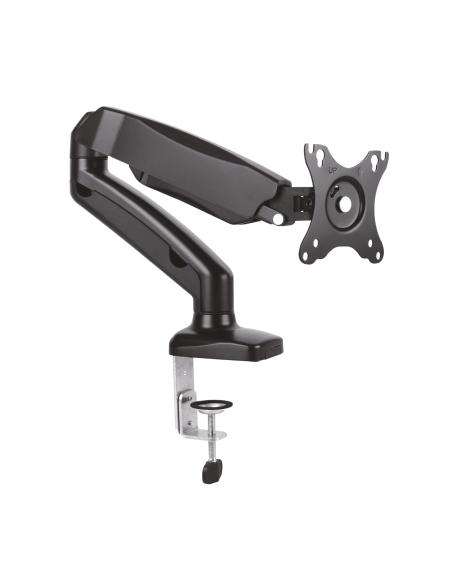 SOPORTE TV MONITOR AISENS MESA PRO GIRA INCL 65KG 3PIV1BRAZ 17-32 NEG DT27TSR-043