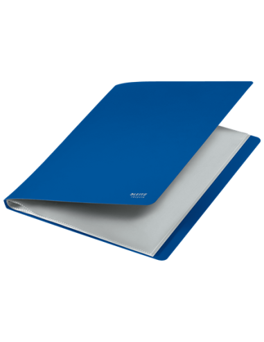 CARPETA POLIPROPILENO CON 20 FUNDAS A4 RECYCLE AZUL LEITZ 46760035