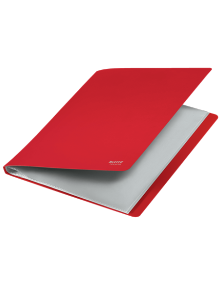 CARPETA POLIPROPILENO CON 20 FUNDAS A4 RECYCLE ROJO LEITZ 46760025