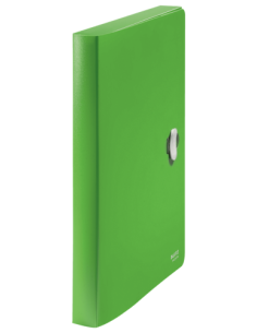 CARPETA POLIPROPILENO DE PROYECTOS 38MM Y CIERRE BROCHE GIRATORIO A4 RECYCLE VERDE LEITZ 46230055